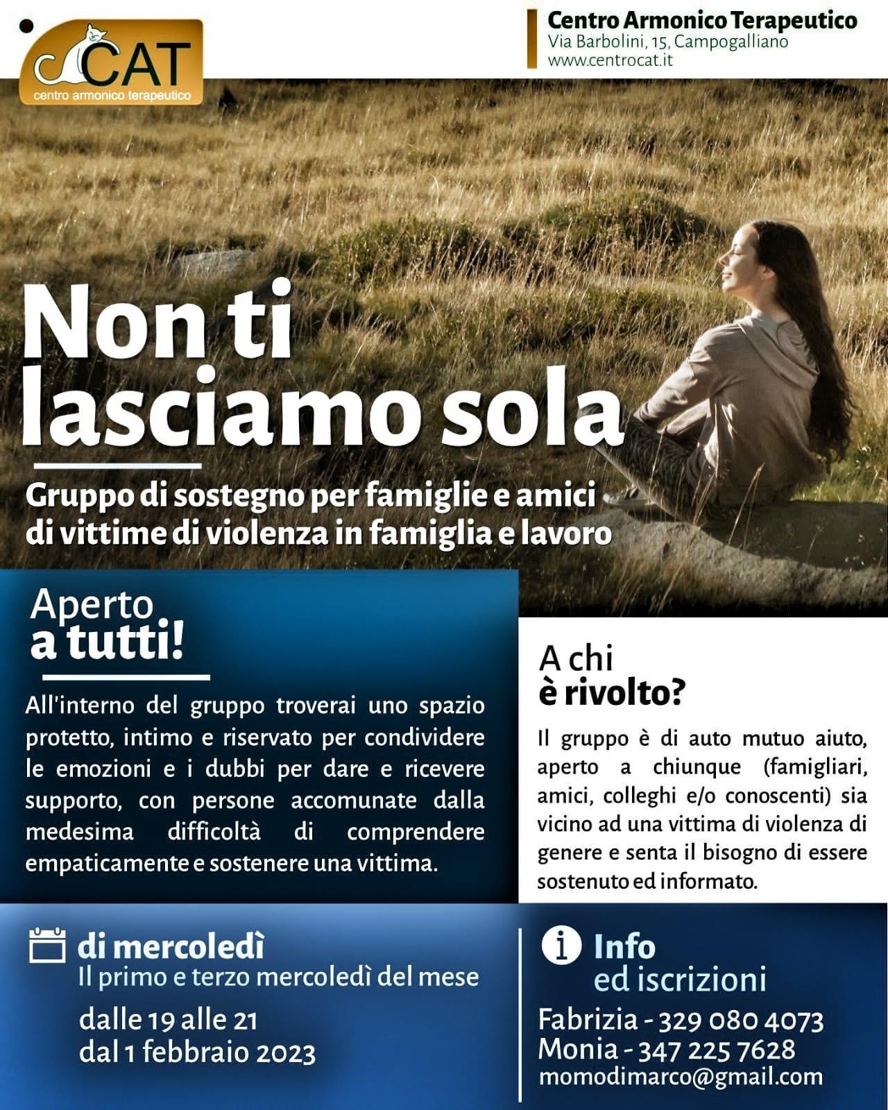 Non ti lasciamo sola